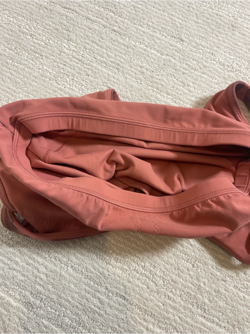 lululemon athletica Rust Camo Scoop Neck Sports Bra Size 10 - Picture 3 of 4